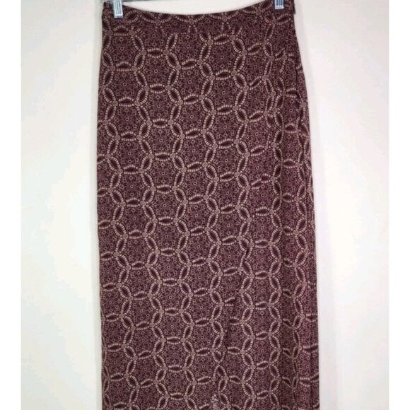 Forever 21 Midi Wrap Contemporary Skirt Women Size M Coastal - Picture 4 of 10